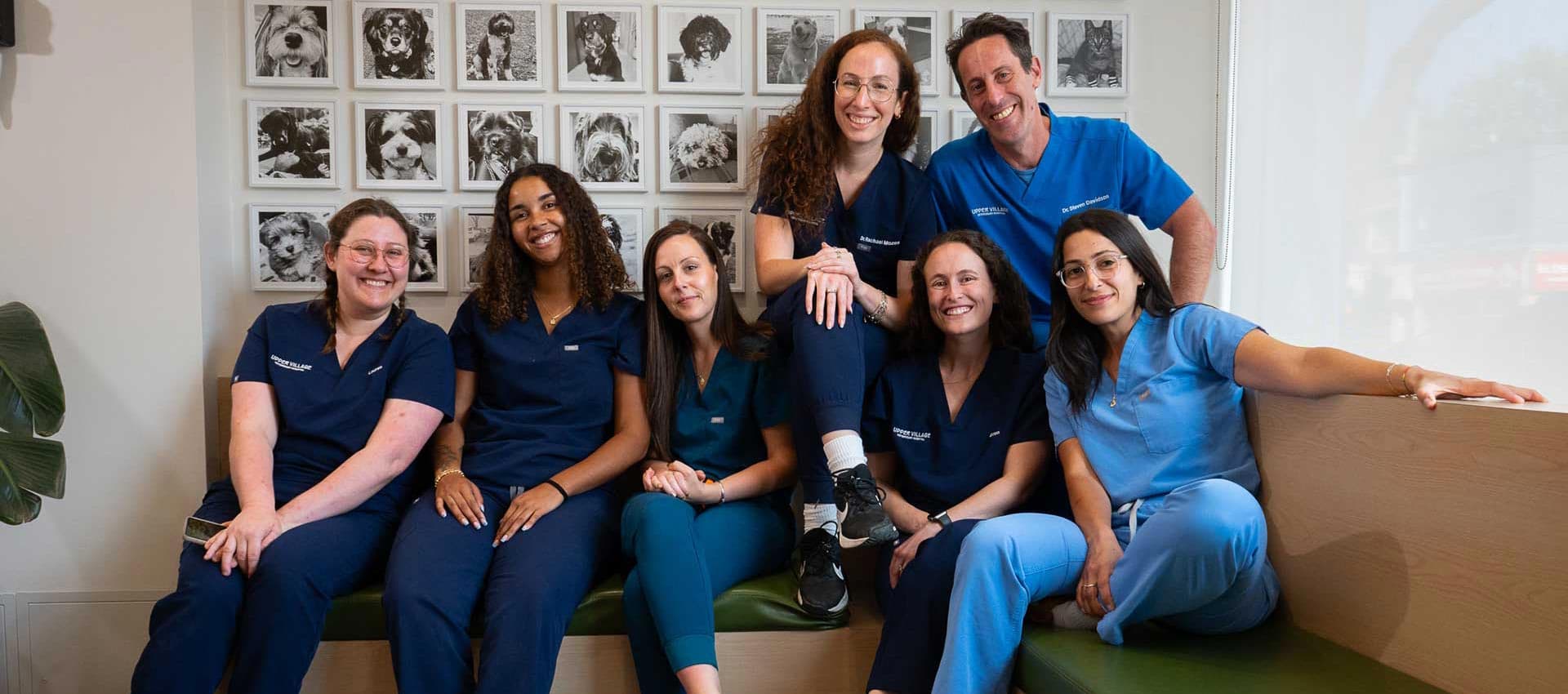 Upper Village Veterinary Hospital care team